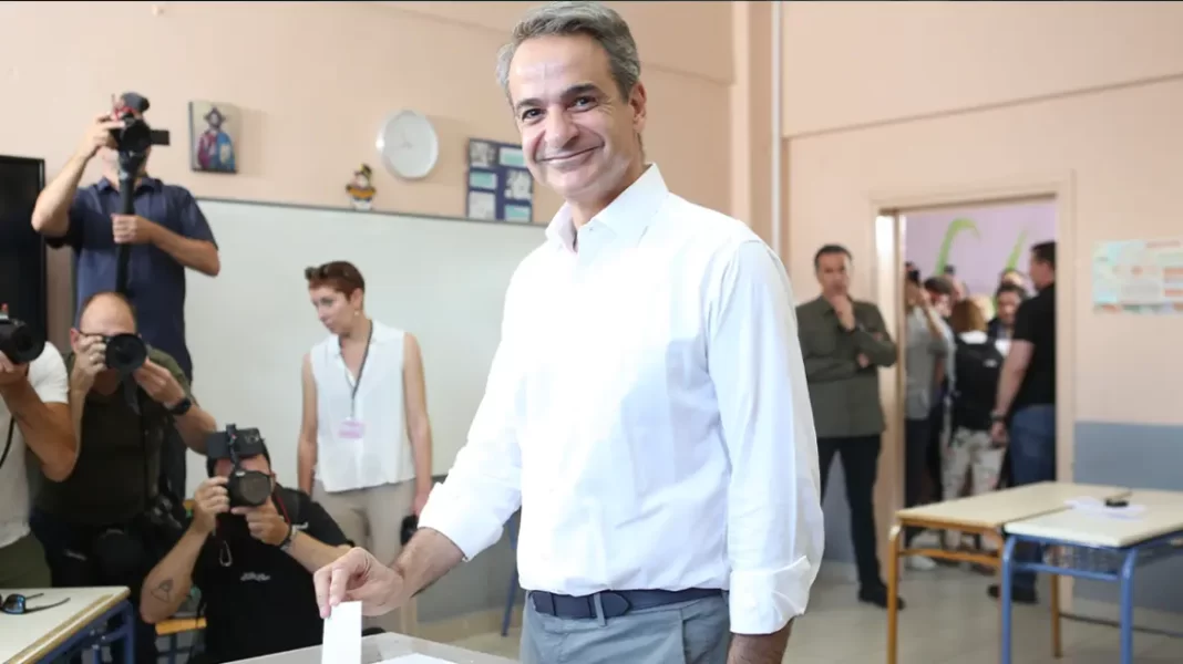 Ευρωεκλογές 2024: Ψήφισε ο Κυριάκος Μητσοτάκης - «Πρέπει να υπάρχει ισχυρή ελληνική φωνή στην Ευρώπη»