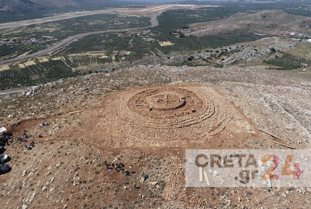 Υπουργείο Πολιτισμού: Μοναδικό για τη μινωϊκή αρχαιολογία το εύρημα στο έργο του αεροδρομίου στο Καστέλι