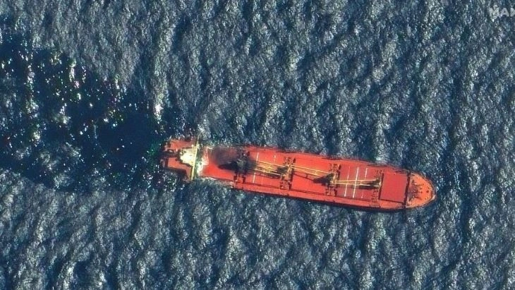 Υεμένη: Αναφορά για πυραυλική επίθεση των Χούθι εναντίον πλοίου νότια του Άντεν