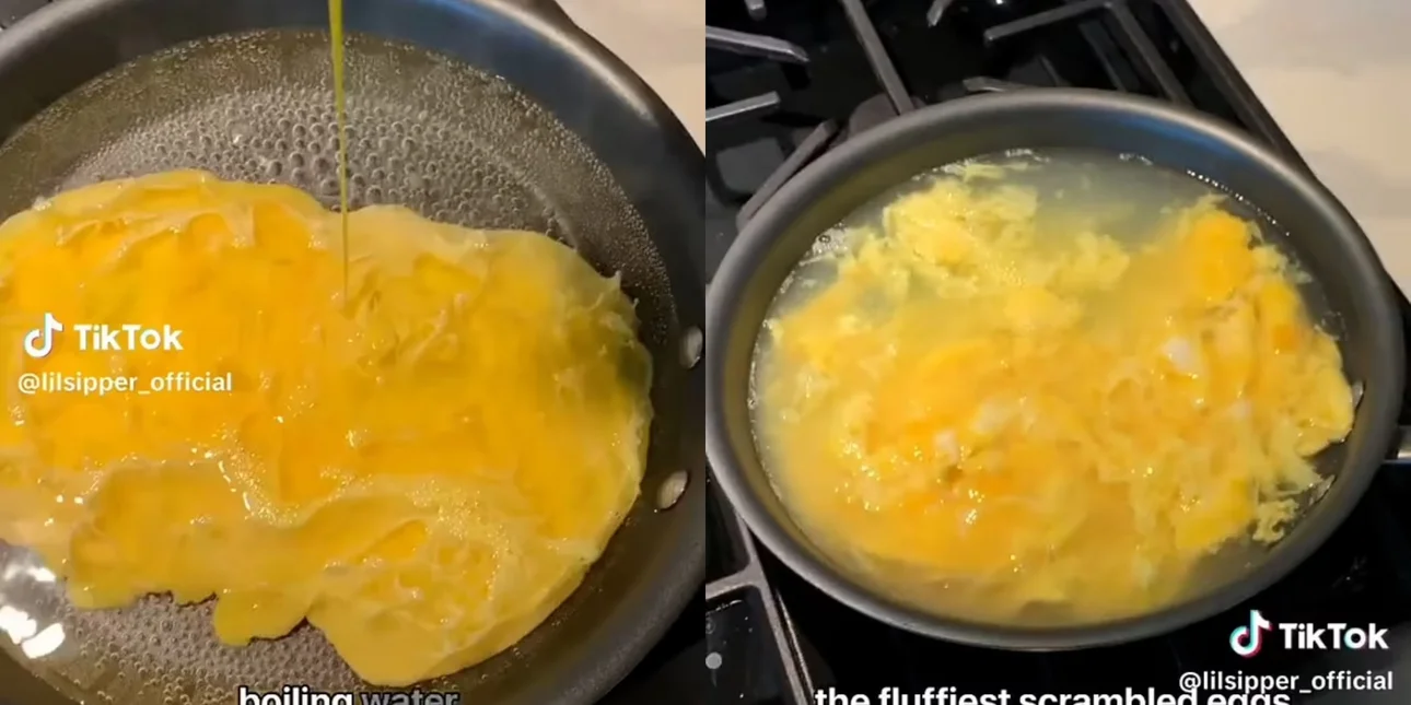 Σεφ αποκάλυψε στο TikTok πώς φτιάχνονται τα πιο αφράτα αυγά scrambled -Γιατί έγιναν έξαλλοι οι χρήστες