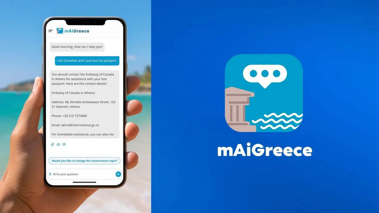 mAiGreece: Πώς θα λειτουργεί ο νέος ψηφιακός βοηθός για τους επισκέπτες της Ελλάδας