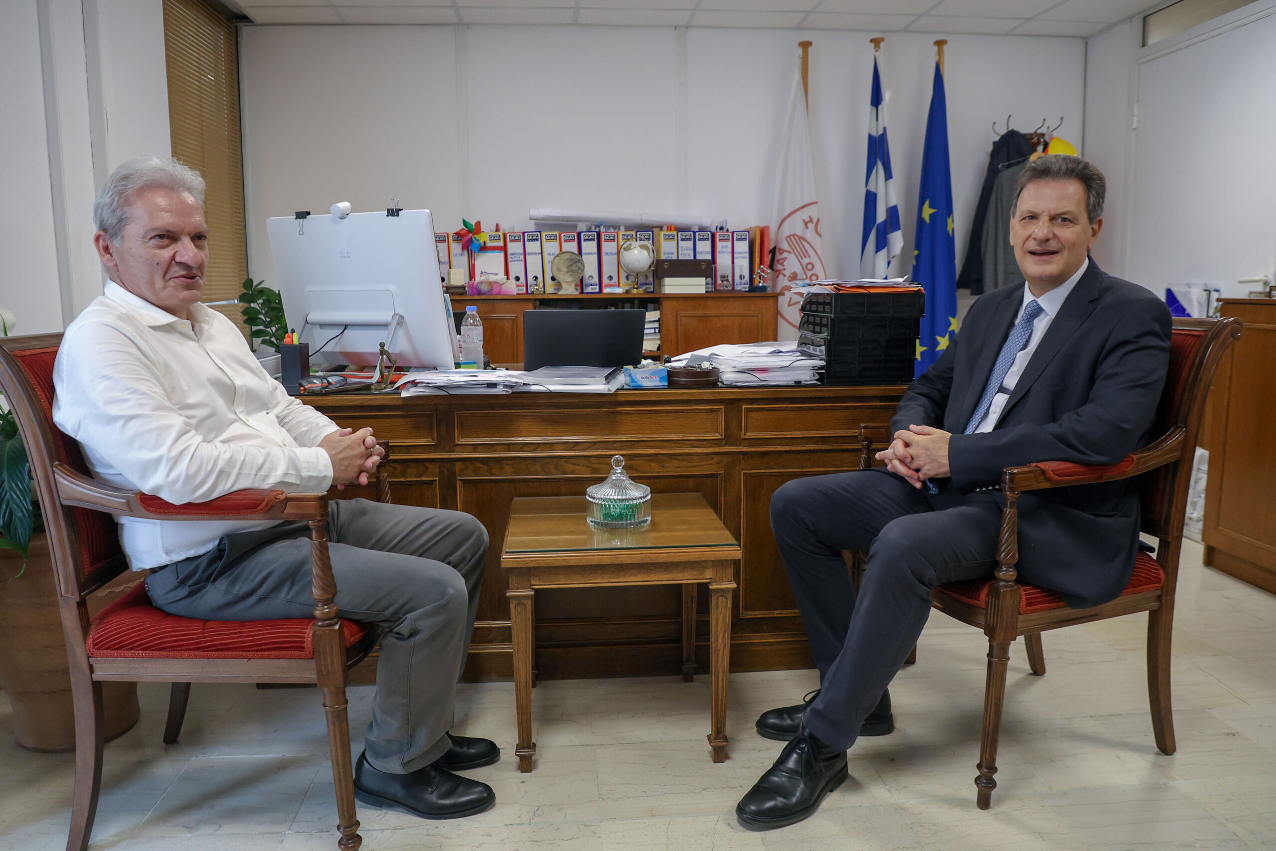 Στην Αθήνα η συνάντηση Καλοκαιρινού – Σκυλακάκη για το αίτημα του Δήμου Ηρακλείου για νέα ρύθμιση για τα αυθαίρετα