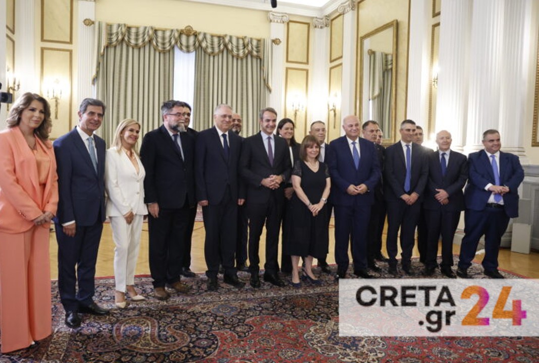 Ορκίστηκαν οι νέοι υπουργοί και υφυπουργοί της κυβέρνησης
