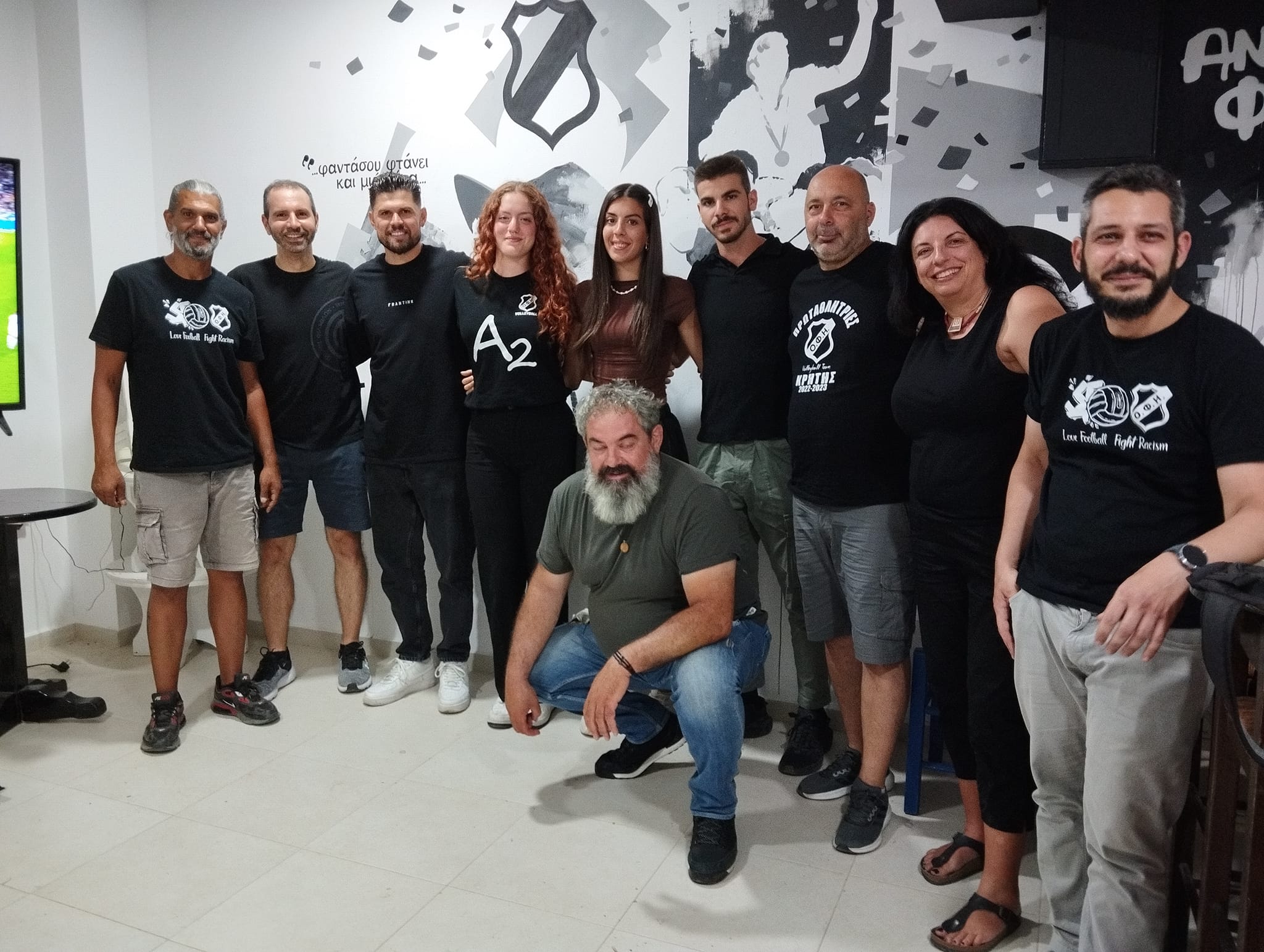 Koντά στο βόλεϊ του ΟΦΗ η Λέσχη Ομιλοφρενών Μανώλης Ρασούλης