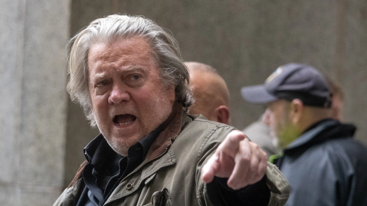 Στη φυλακή πριν την 1η Ιουλίου ο Στιβ Μπάνον, άλλοτε κορυφαίος σύμβουλος του πρώην προέδρου Τραμπ