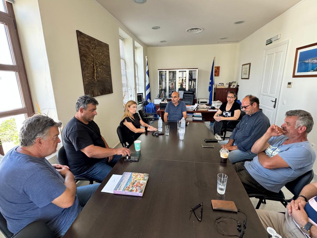 Περιοδεία Σέβης Βολουδάκη σε περιοχές του δήμου Καντάνου-Σελίνου ενόψει Ευρωεκλογών