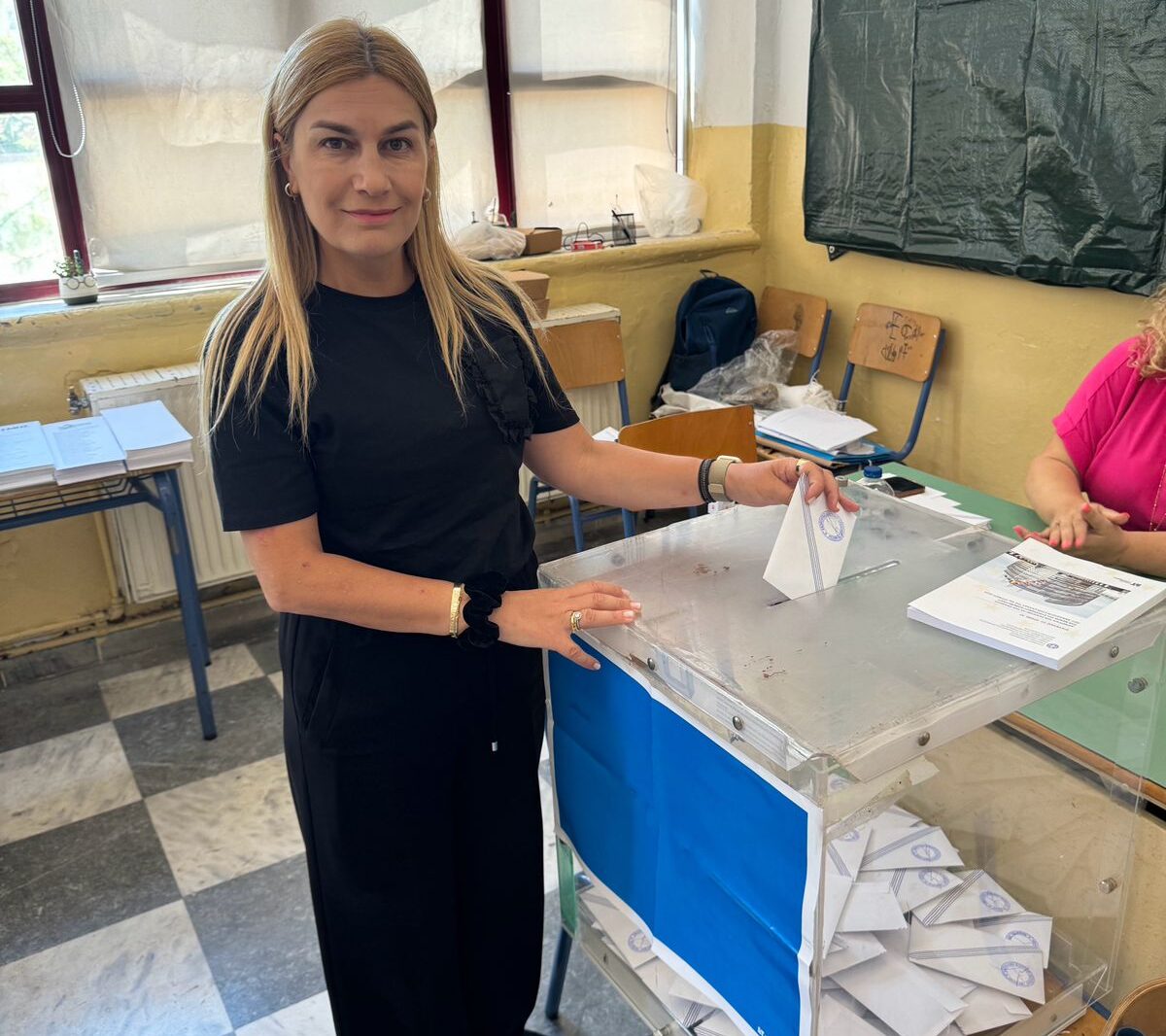 Σέβη Βολουδάκη: «Σήμερα ψηφίζουμε για μια ισχυρή Ελλάδα στην Ευρώπη»