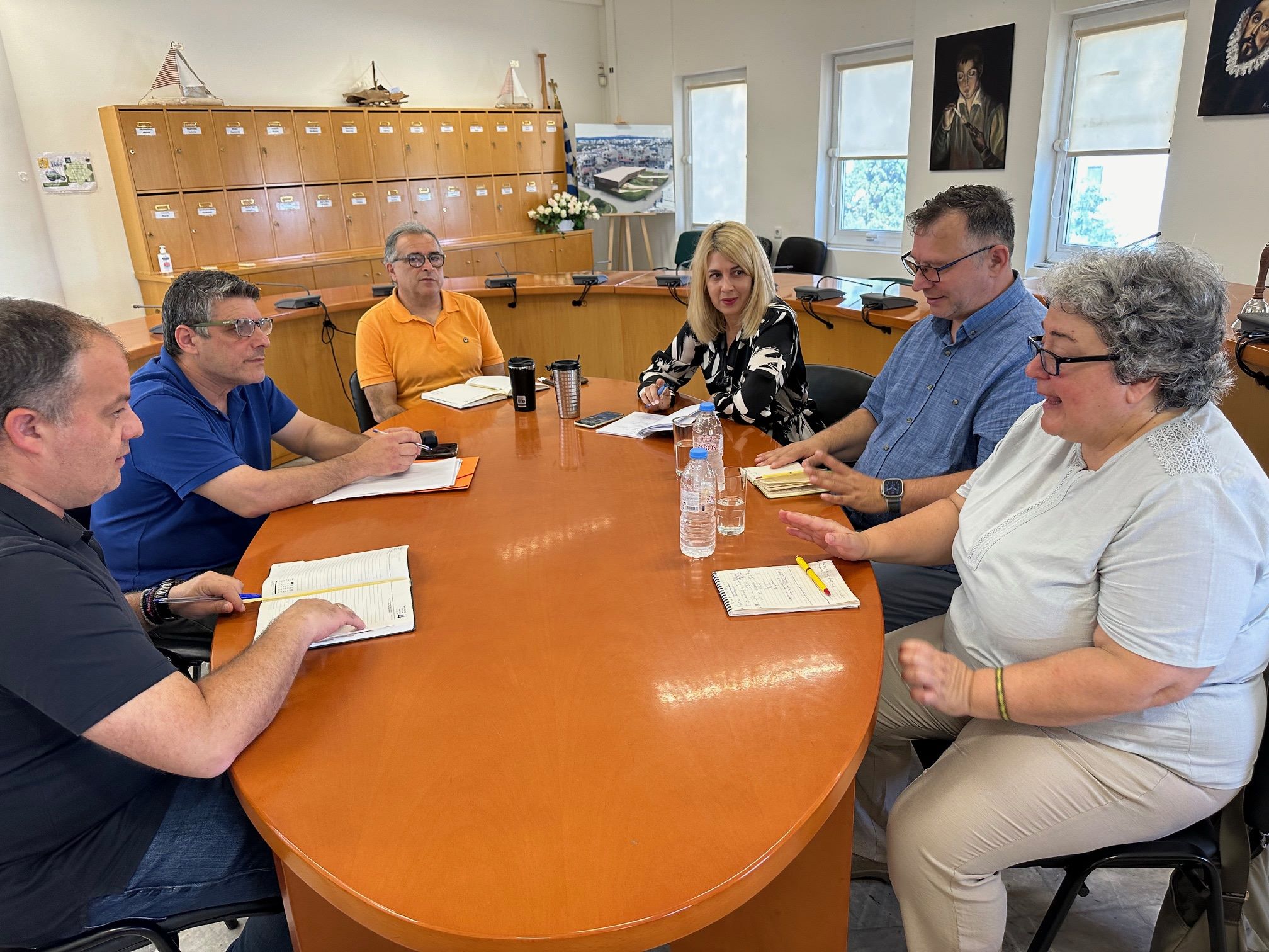 Συνάντηση εργασίας για την κοινωνική ένταξη μεταναστών στο Μαλεβίζι