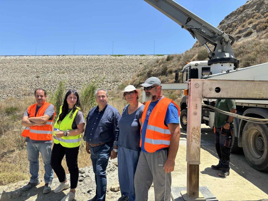 Ξεκίνησαν οι εργασίες έμφραξης του φράγματος της Πλακιώτισσας – Αυτοψία από τον Αντιπεριφερειάρχη Τεχνικών Έργων