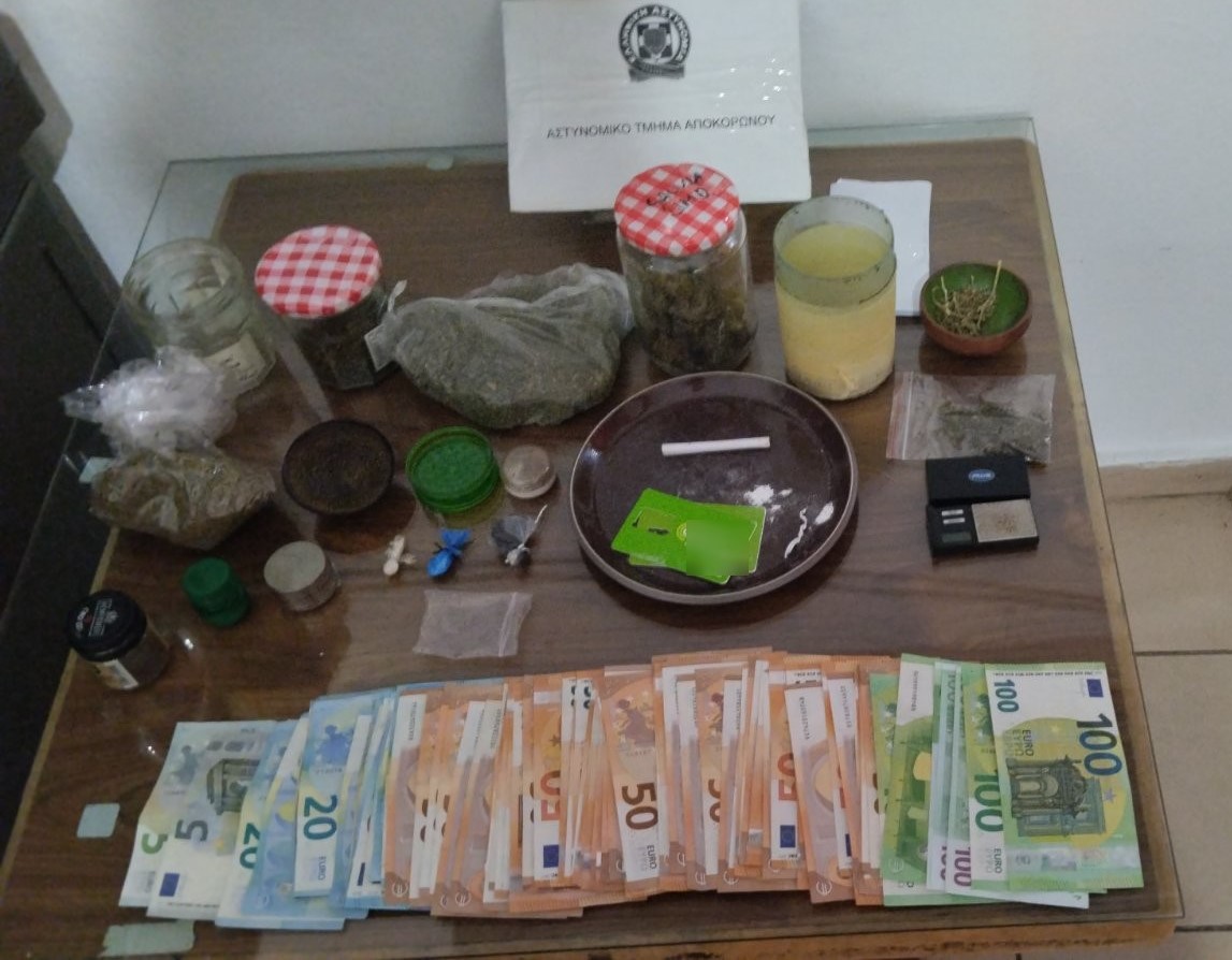 Κρήτη: Είχε στην κατοχή του κοκαΐνη και κάνναβη – Χειροπέδες σε άνδρα