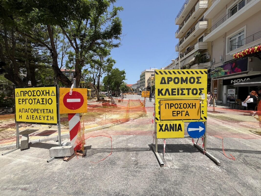 Χανιά: Σε πλήρη εξέλιξη οι εργασίες για το Ανοικτό Κέντρο Εμπορίου