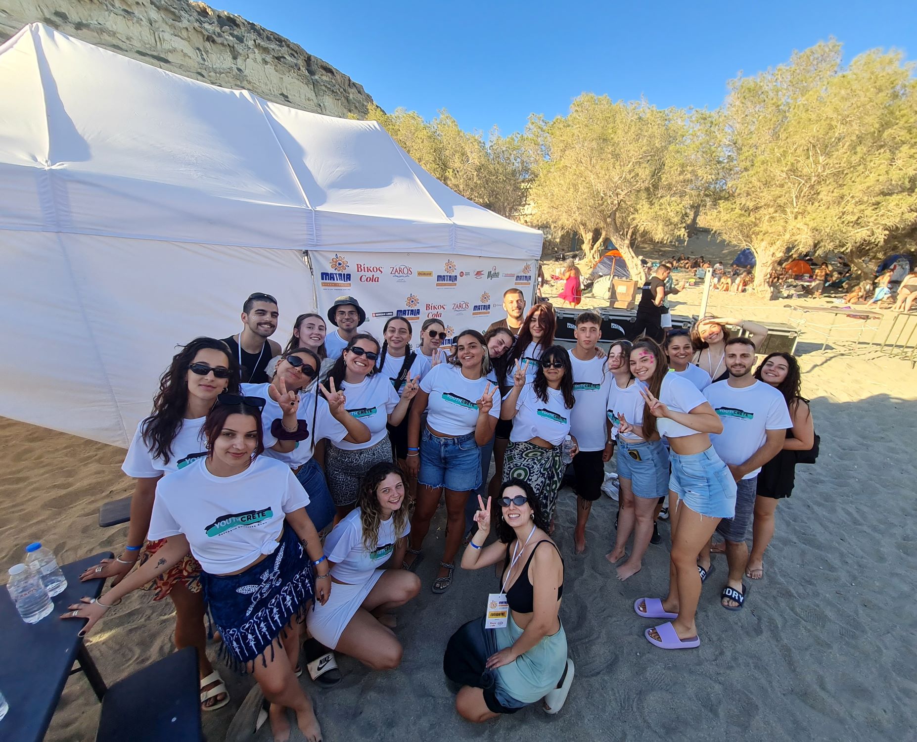 Έριξε αυλαία το Matala Beach Festival 2024 με τη συμβολή του Youth Crete