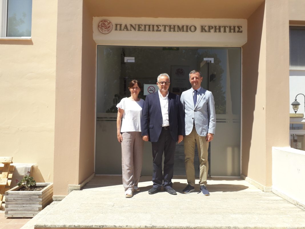 Επίσκεψη του Κοσμήτορα από το Πανεπιστήμιο Κλουζ της Ρουμανίας στο Πανεπιστήμιο Κρήτης