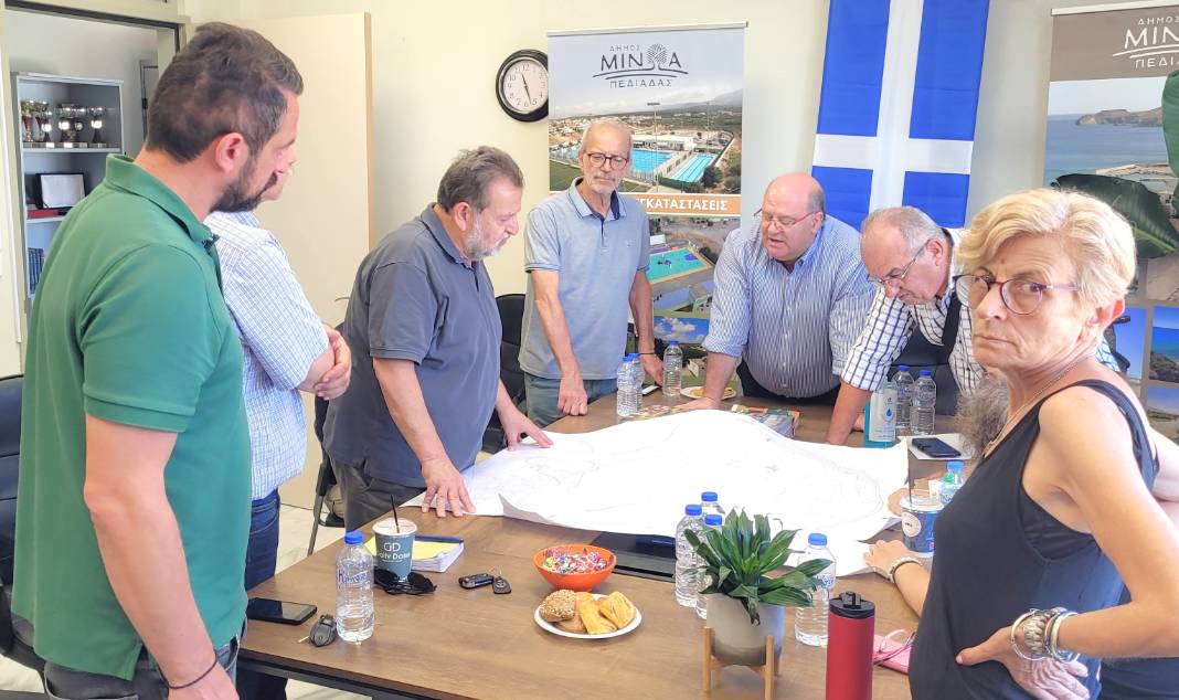 Συνεδρίαση της επιτροπής καταλληλότητας και επιλογής οικοπέδου για την ανέγερση του 1ου Δημοτικού Σχολείου Αρκαλοχωρίου