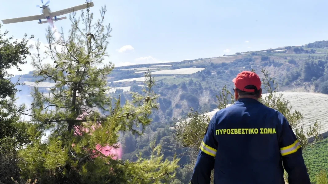 30e3cd90-6271494-(1) Χάρτης κινδύνου πυρκαγιάς: «Πορτοκαλί» συναγερμός σε 14 περιοχές για σήμερα, Τετάρτη