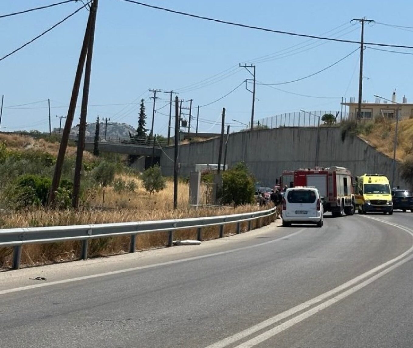 Τροχαίο δυστύχημα με σφοδρή σύγκρουση οχημάτων – Δύο οι νεκροί
