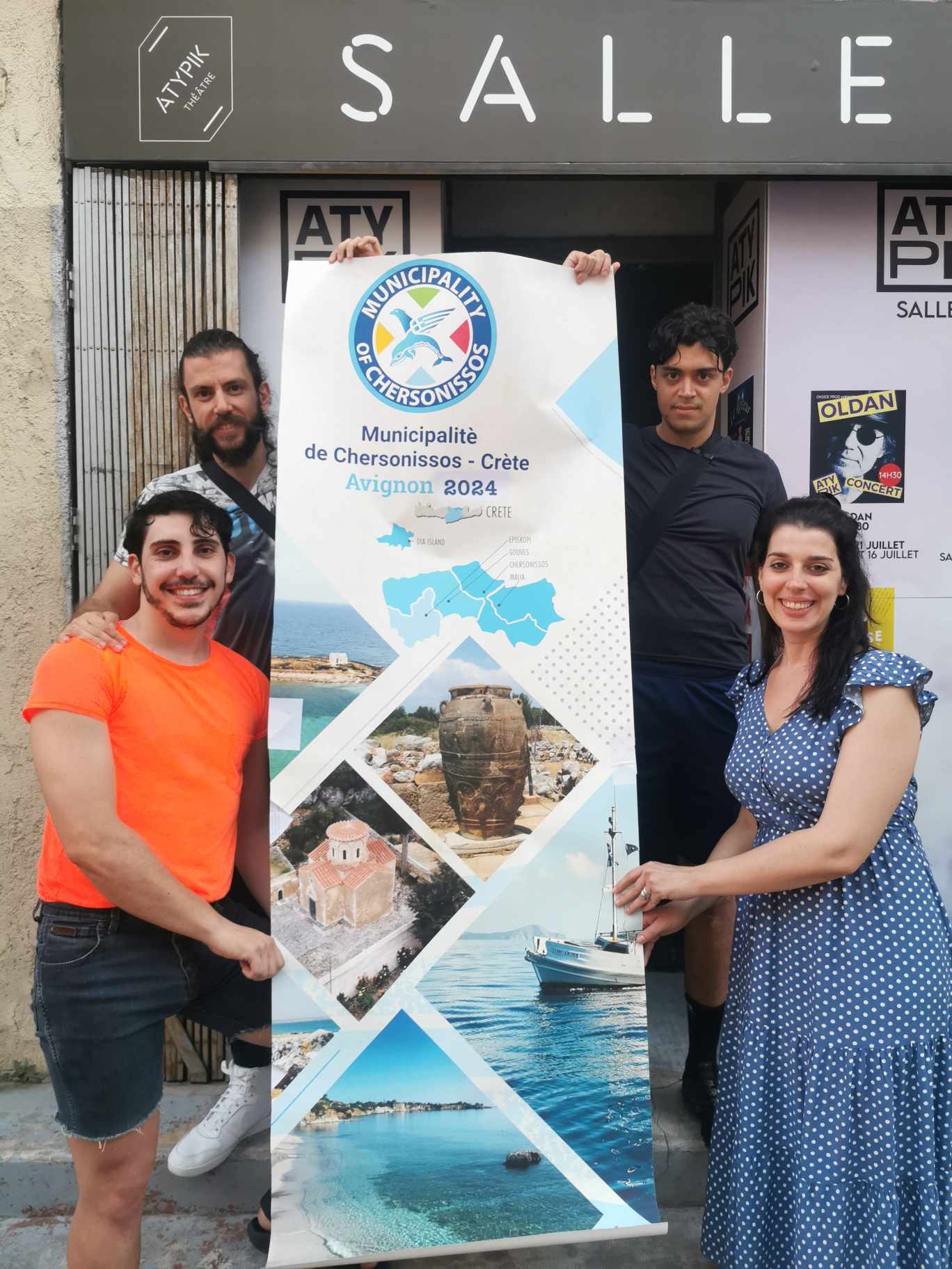 «ΑΙΑΣ – Ύμνος» του Σοφοκλή από το θέατρο των VIVI στο Διεθνές Φεστιβάλ της Αβινιόν σε συνδιοργάνωση του Δήμου Χερσονήσου