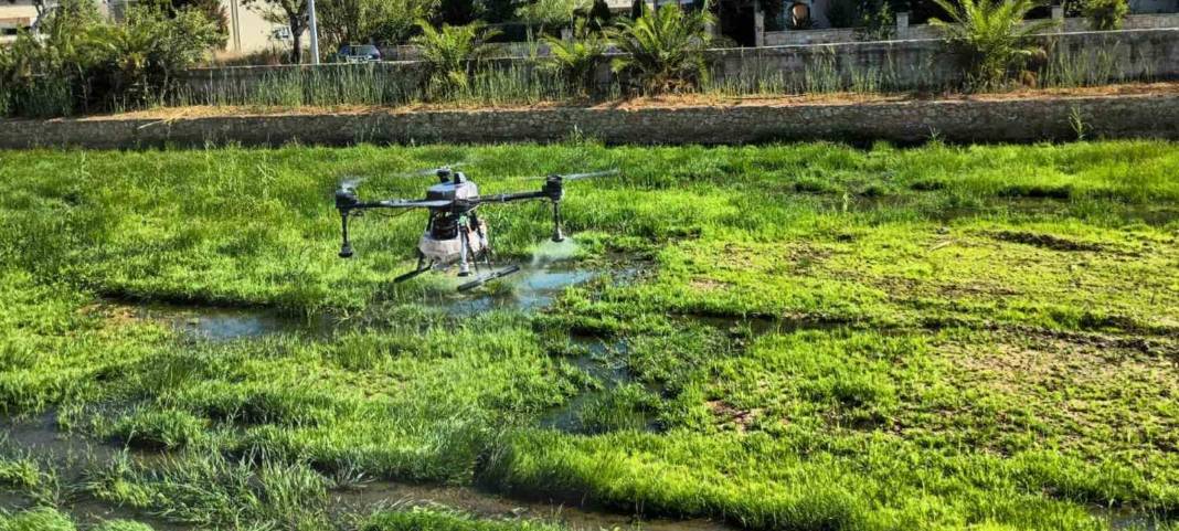 Καταπολέμηση κουνουπιών από την Περιφέρεια Κρήτης στον Κλαδισό ποταμό