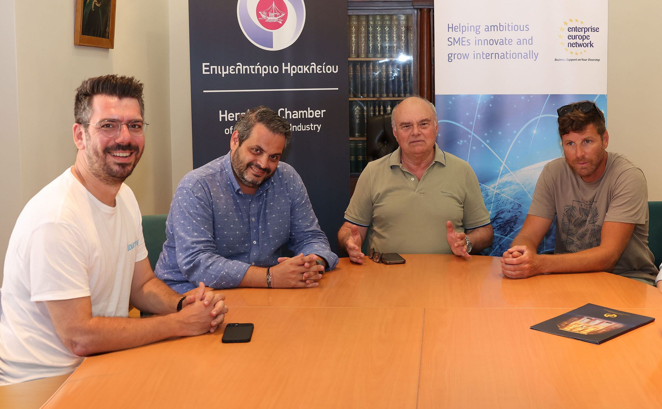 Επιχορηγήσεις για βελτίωση της ενεργειακής απόδοσης σε τρεις επιχειρήσεις του Ηρακλείου από το πρόγραμμα EENergy μέσω του Επιμελητηρίου