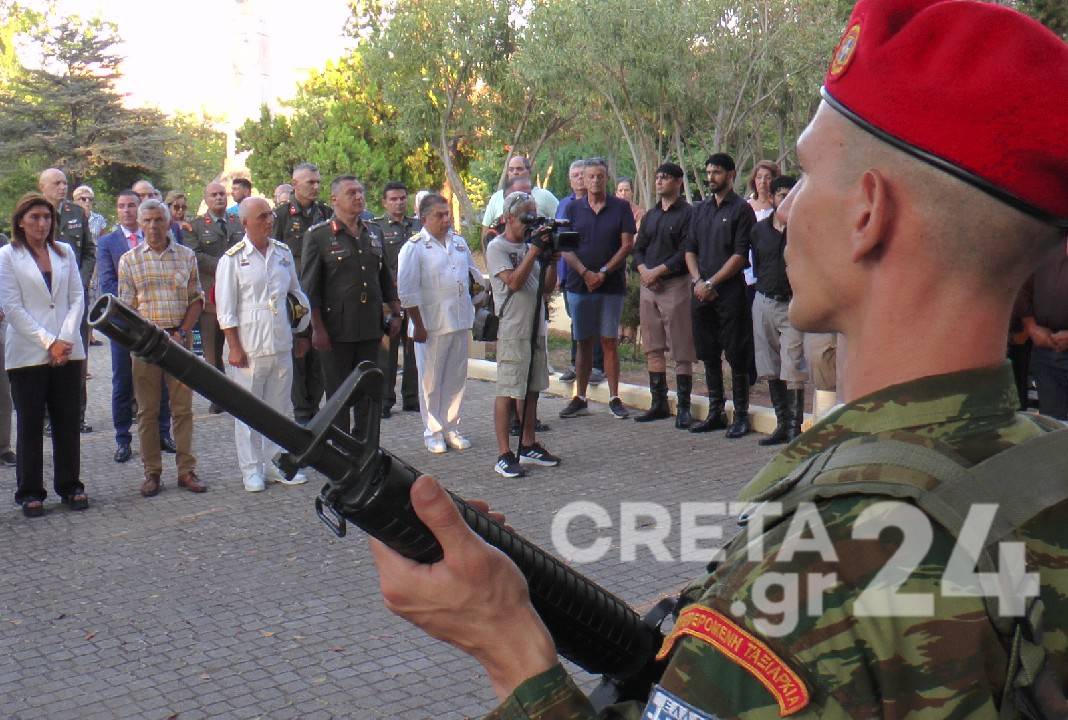 Χανιά: Με συγκίνηση οι εκδηλώσεις για τα 50 χρόνια από την εισβολή του Αττίλα