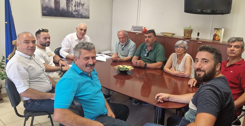 Δήμος Βιάννου: Υπογραφή σύμβασης για την βελτίωση οδοποιίας υφιστάμενου αγροτικού δρόμου