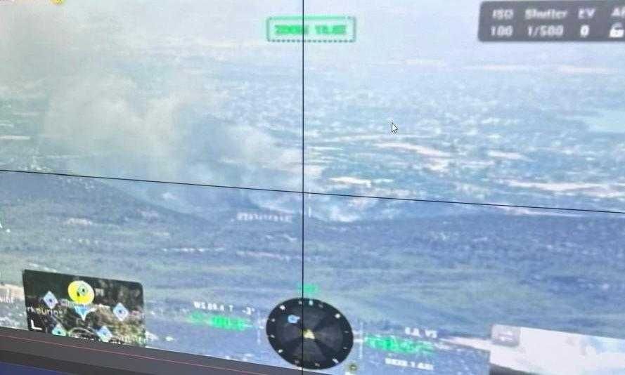 Φωτογραφία δείχνει τη στιγμή που ξεκίνησε η φωτιά στον Ωρωπό