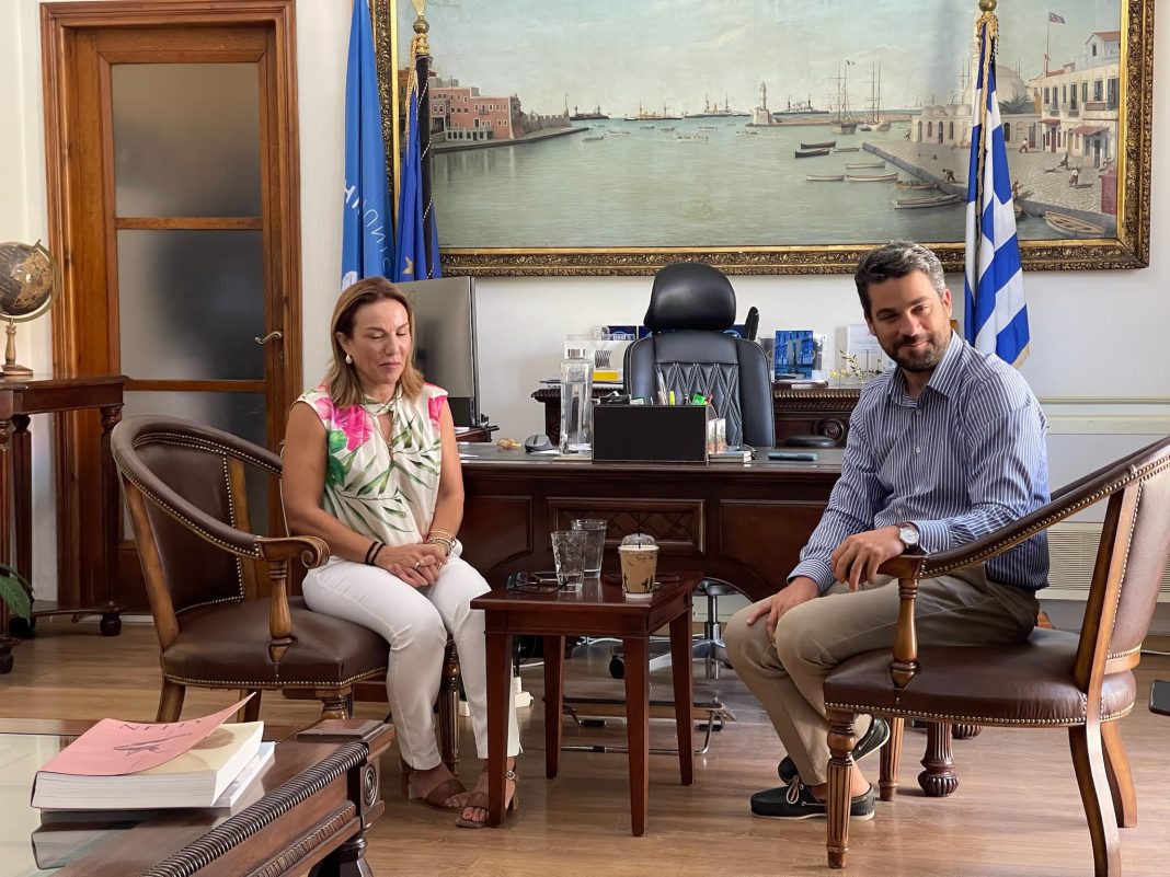 Συνάντηση Δημάρχου Χανίων με το νέο Δ.Σ. του Εμπορικού Συλλόγου Χανίων