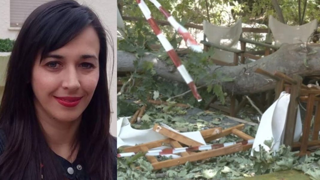 Θλίψη στην Καρδίτσα για την 44χρονη Γεωργία που σκοτώθηκε από κλαδί πλατάνου - Ήταν μητέρα δύο παιδιών