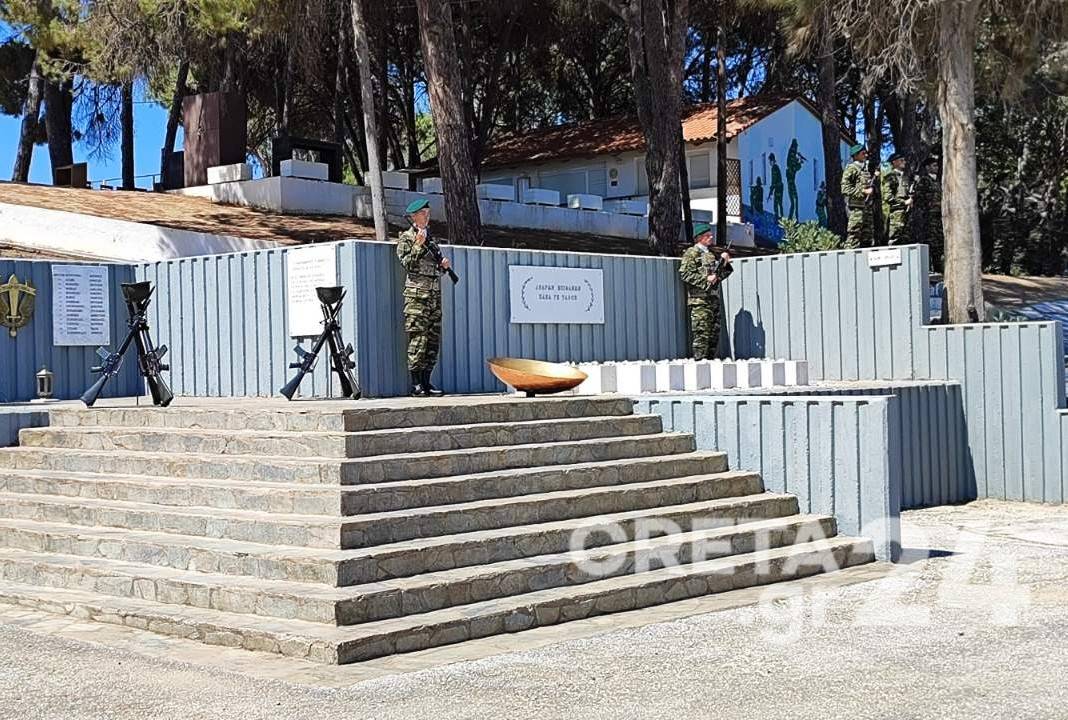 Τίμησαν στην 1η ΜΑΛ τη μνήμη των πεσόντων στην Κύπρο το 1974