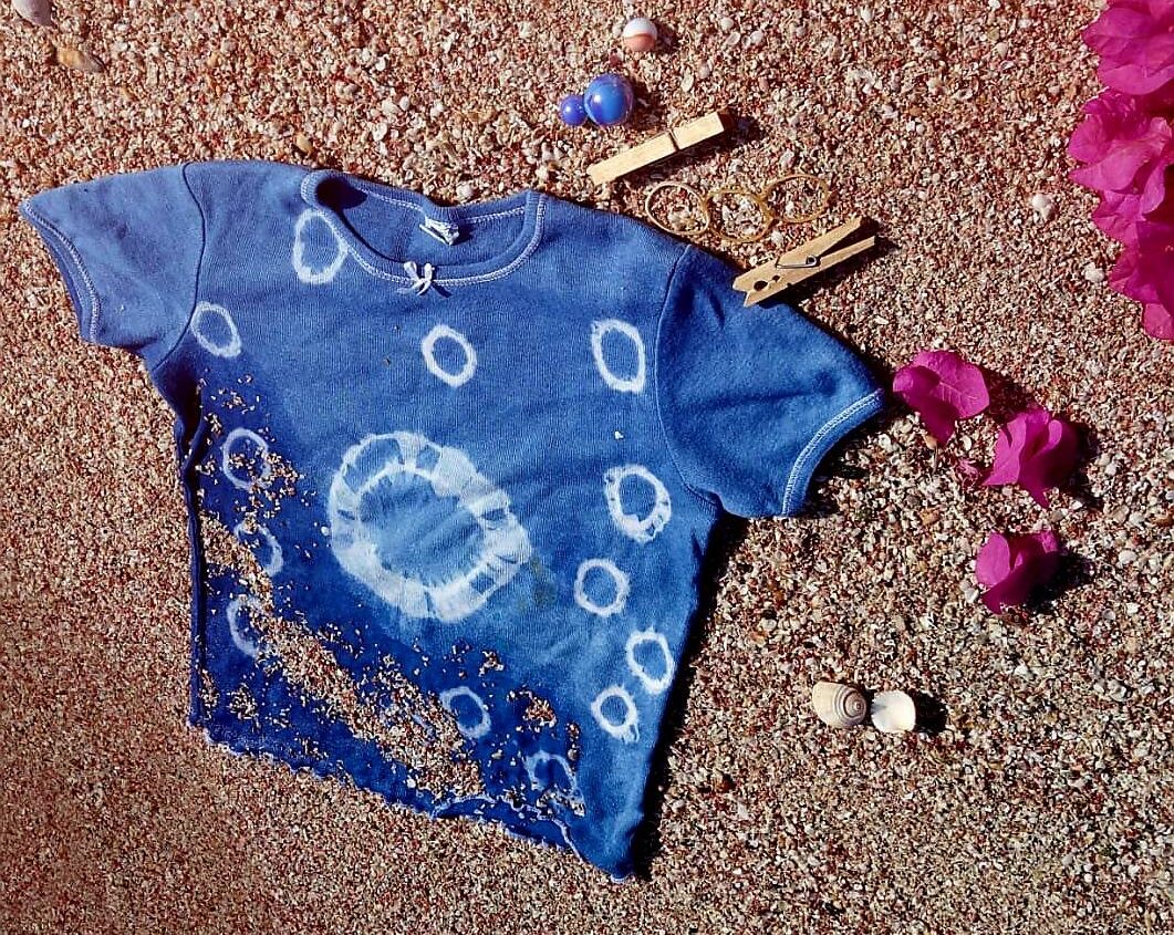 Εικαστική δράση Eco Printing στον Σταυρό Ακρωτηρίου