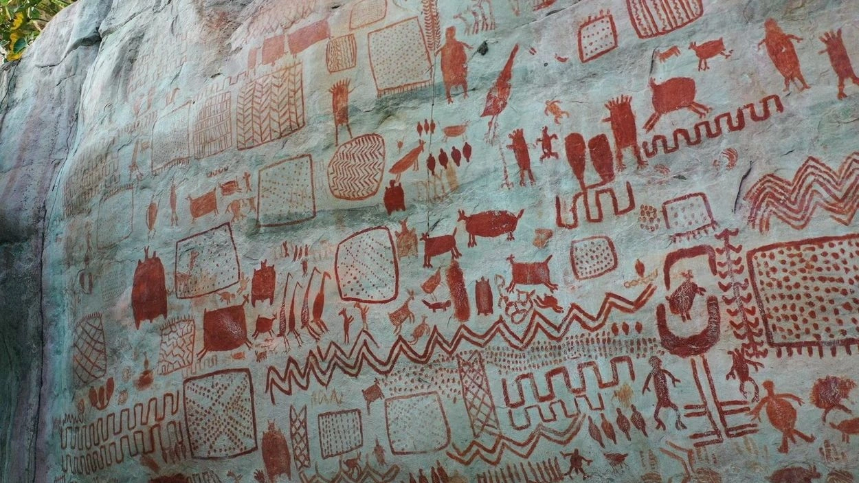 Γιγάντιος βράχος με χιλιάδες απεικονίσεις ζώων 12.500 ετών ανακαλύφθηκε στον Αμαζόνιο