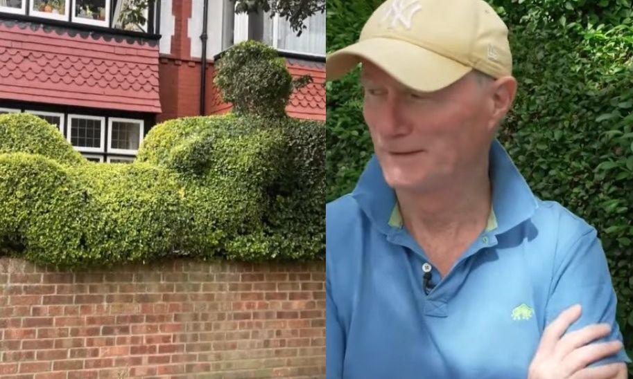 Ό,τι πιο συγκινητικό: Μετέτρεψε την γειτονιά του σε γκαλερί γλυπτών στην μνήμη της συζύγου του