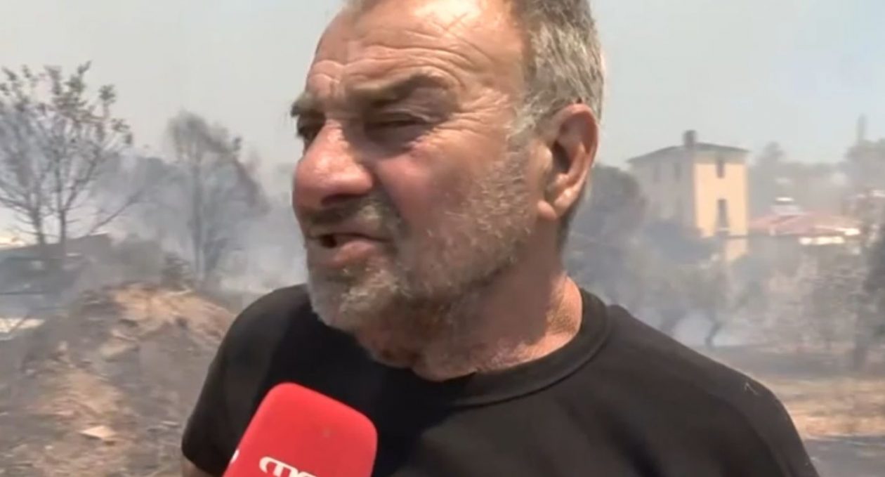 Φωτιά στην Αττική: «Άκουγα τα ζώα μου να πεθαίνουν» – Συγκλονίζει κτηνοτρόφος στο Νταού Πεντέλης