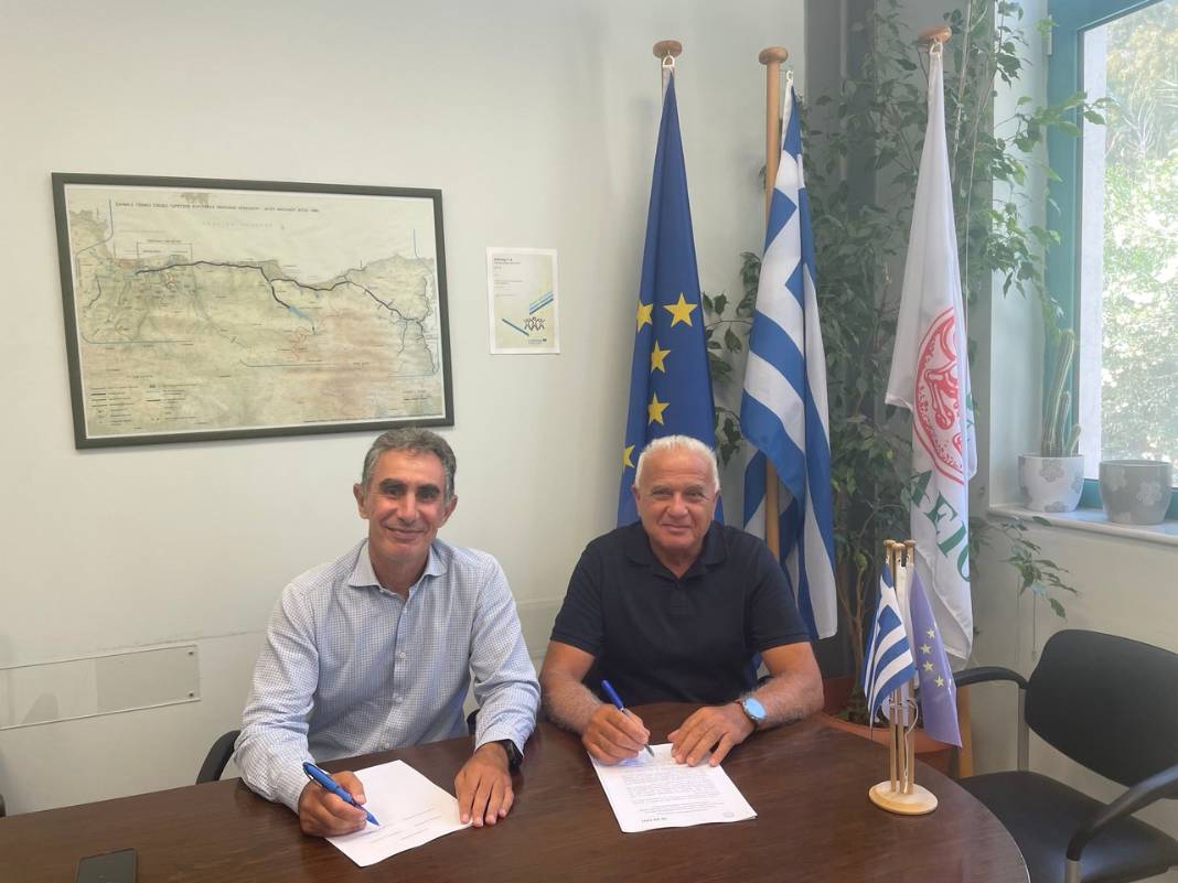 Συνεργασία ΔΕΥΑΗ - ΕΛΜΕΠΑ για το έργο της Τριτοβάθμιας Επεξεργασίας Λυμάτων