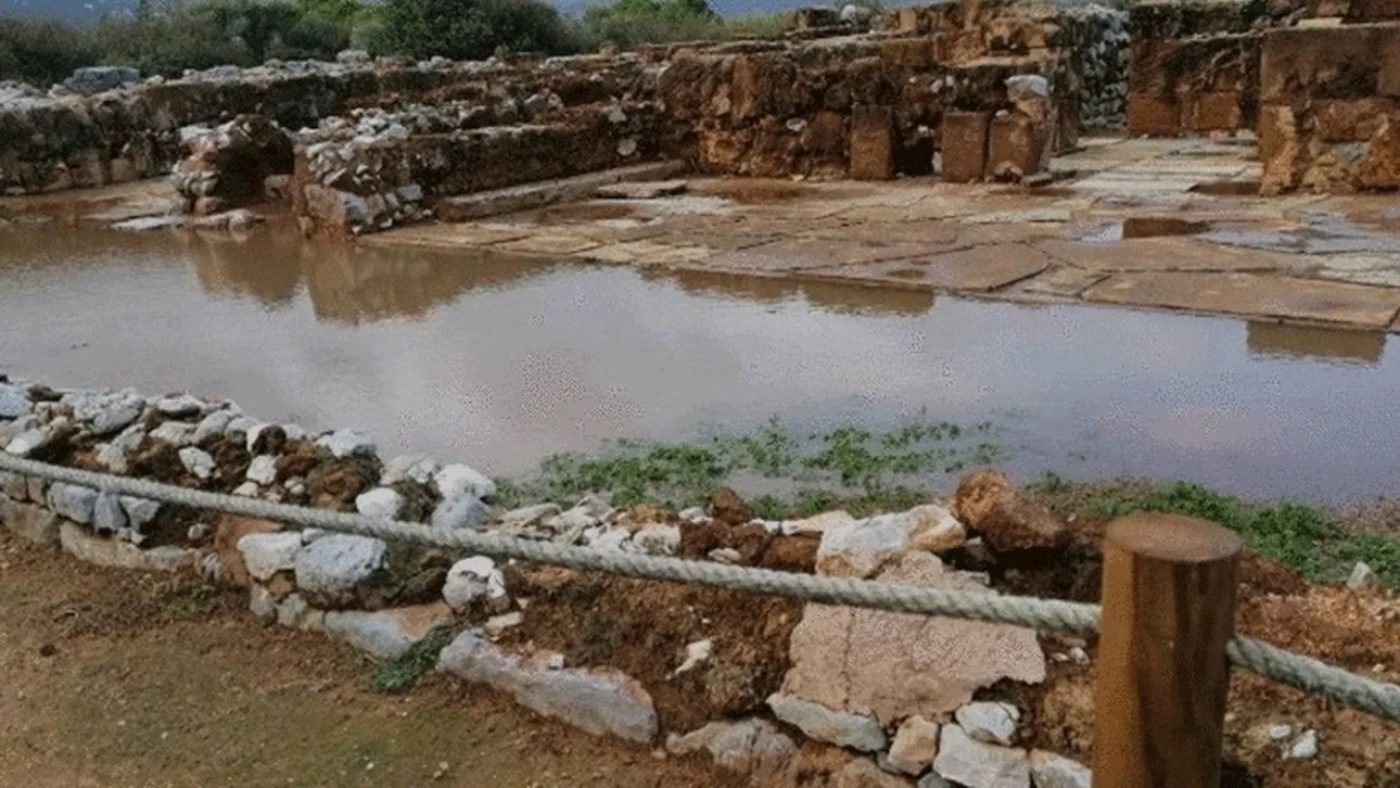 Ξεκινούν τα αντιπλημμυρικά έργα στον αρχαιολογικό χώρο στα Μάλια