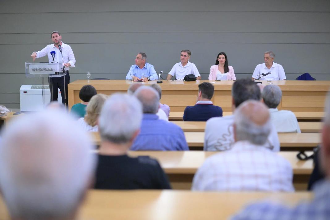 Νίκος Ανδρουλάκης: «Δεν έχει ταβάνι η προσπάθειά μας, όσο και αν κάποιοι θέλουν να επιβάλουν το αφήγημα της ήττας»
