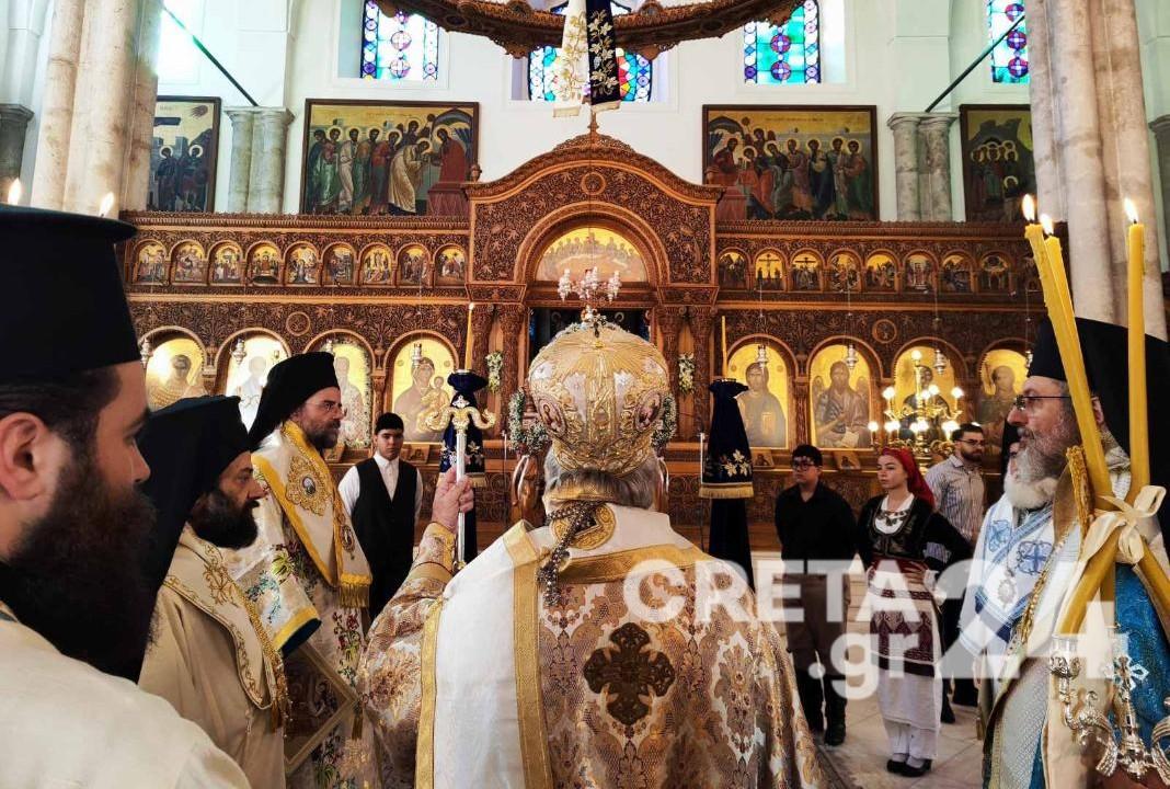 Το Ηράκλειο τίμησε τον Άγιο Τίτο και τη μνήμη των σφαγιασθέντων της 25ης Αυγούστου