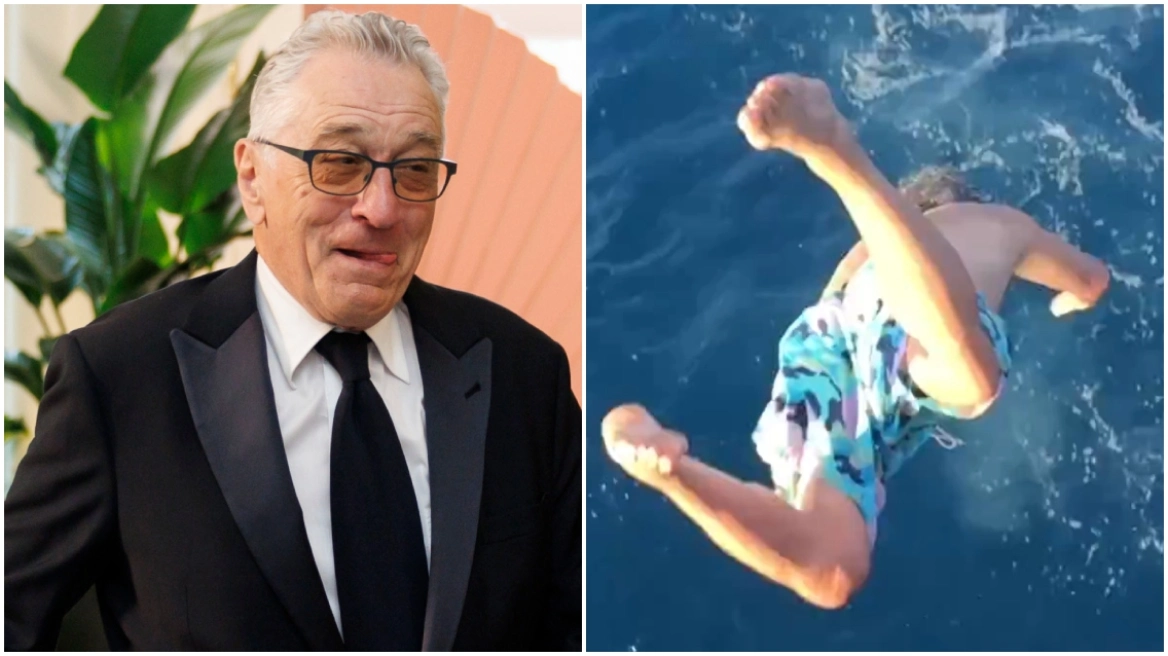 Ρόμπερτ Ντε Νίρο: Τρόμαξε την οικογένειά του με τη μεγάλη βουτιά που έκανε στη θάλασσα – Είσαι τρελός, του φώναζαν