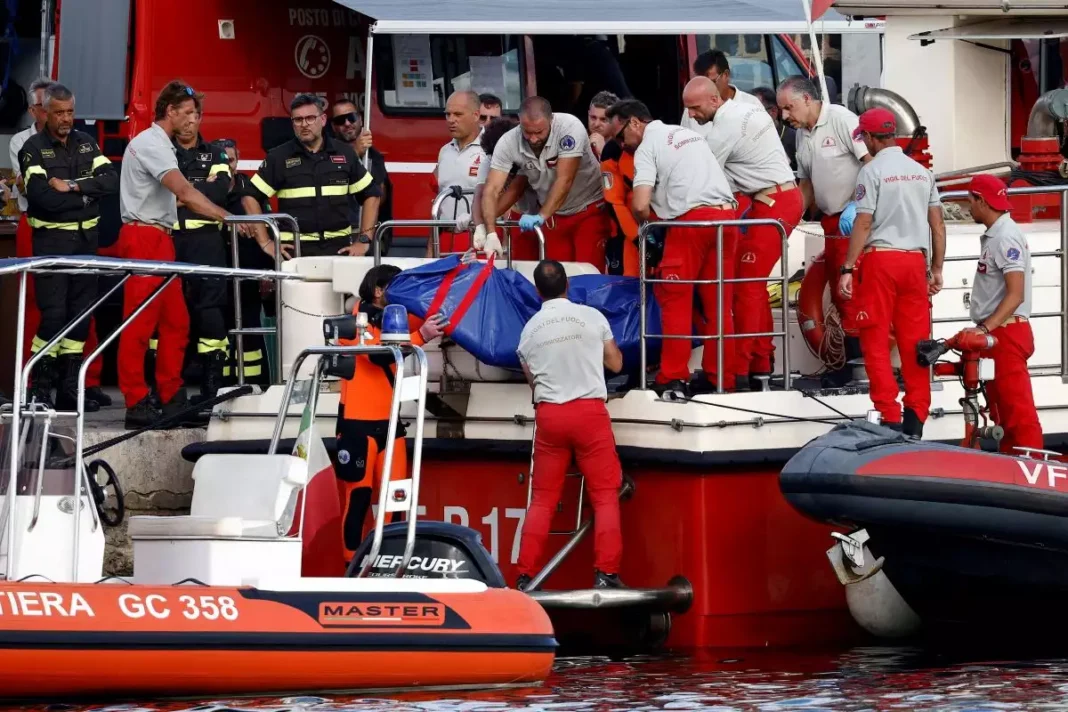 Σικελία: Και πέμπτη σορός στο βυθισμένο γιοτ – Νεκροί μέσα στην καμπίνα ο μεγιστάνας Λιντς και η κόρη του – Μένει ένας αγνοούμενος