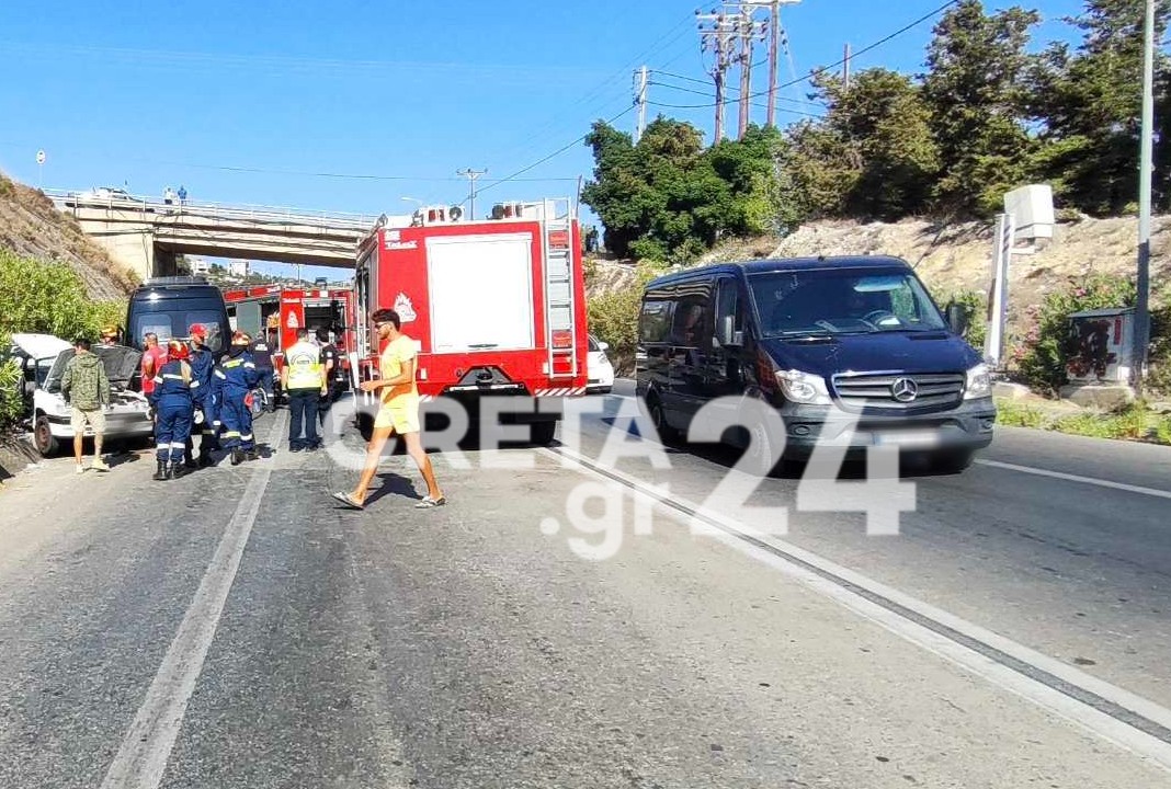 Νέο θανατηφόρο τροχαίο στην Κρήτη – Δύο νεκροί και δύο σοβαρά τραυματίες