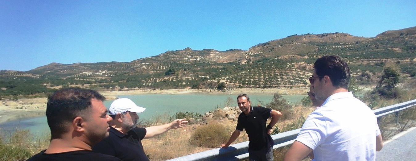 Αυτοψία Κεγκέρογλου στο Φράγμα Παρτίρων- Ενημέρωση από τους μελετητές για τις εργασίες αποκατάστασης