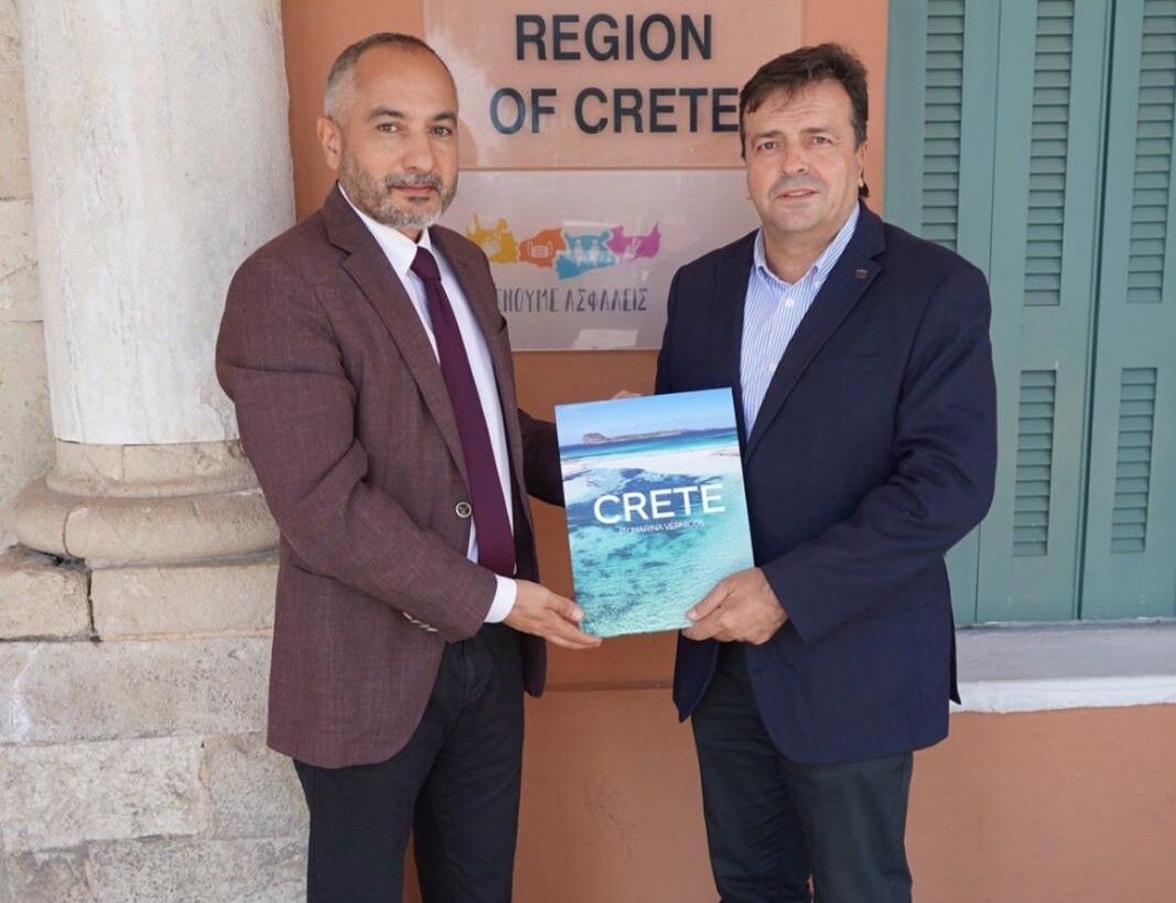 Συνάντηση Αντιπεριφερειάρχη Ηρακλείου με τον Αναπληρωτή Αντιπρόσωπο της Ύπατης Αρμοστείας του ΟΗΕ στην Ελλάδα