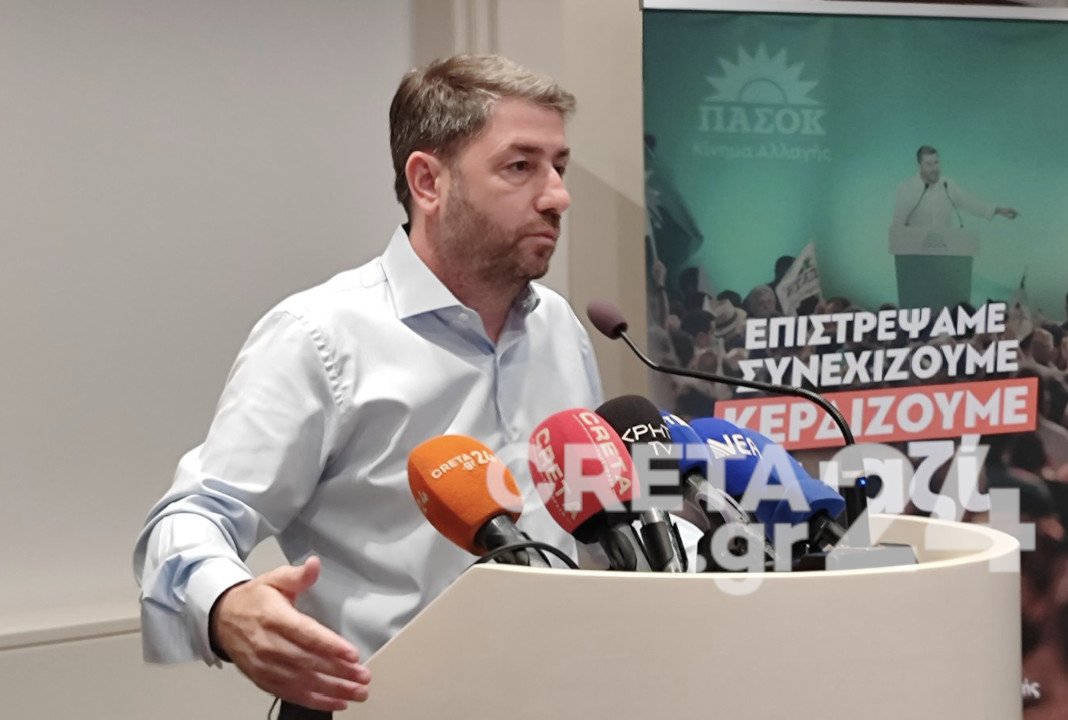 Ανδρουλάκης από Χανιά: «Αν καταφέραμε η μισή Κρήτη να γίνει πράσινη, θα καταφέρουμε και η μισή Ελλάδα να γίνει πράσινη»