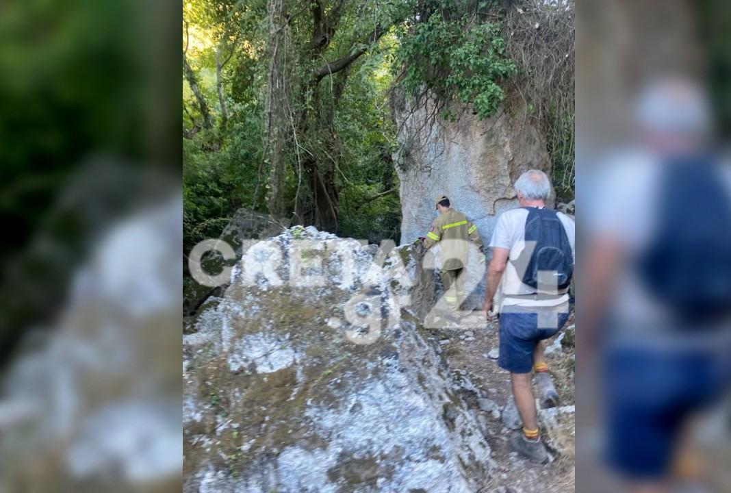 Κρήτη: Έκανε προπόνηση σε φαράγγι και εγκλωβίστηκε