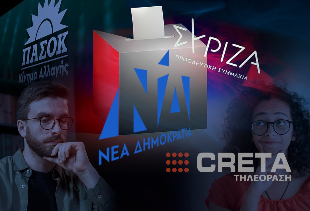 Δημοσκόπηση CRETA: Τα συμπεράσματα, ο X–Factor και οι προκλήσεις για τα κομματικά επιτελεία