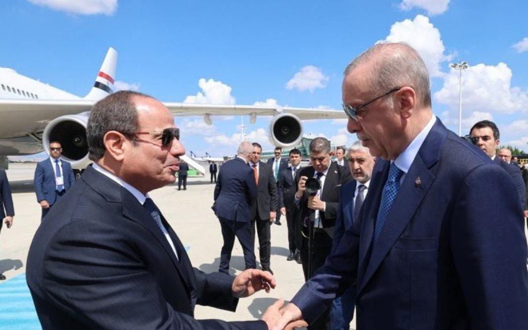 Τουρκία: Ο Ερντογάν υποδέχτηκε τον Σίσι στην Άγκυρα