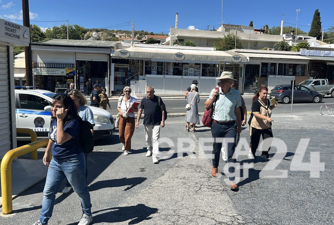 Aυτοψία στην Κνωσό από το κλιμάκιο της UNESCO