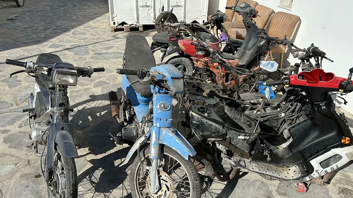 Εξαρθρώθηκε συμμορία που έκλεβε μοτοσικλέτες