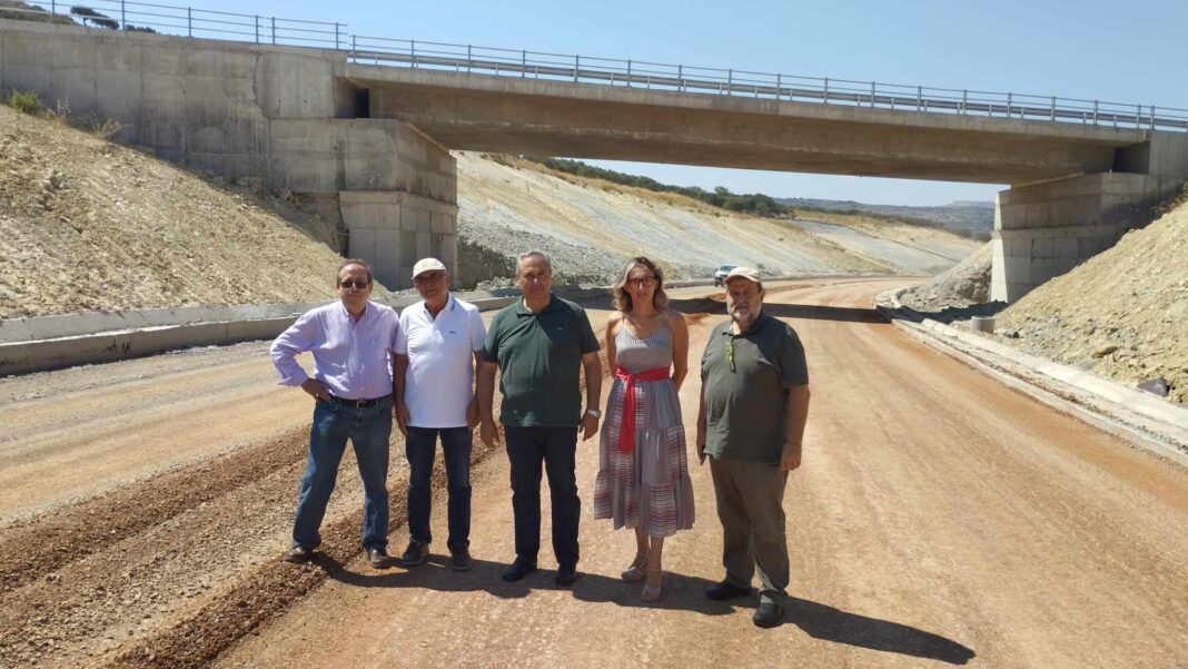 Προχωράει με ταχείς ρυθμούς το έργο κατασκευής του κόμβου και της παράκαμψης Αρκαλοχωρίου