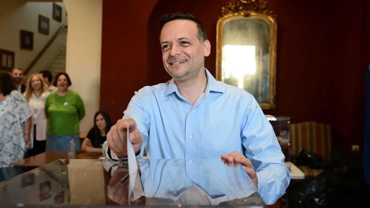 Ψήφισε ο Χάρης Δούκας: «Ενώνουμε δυνάμεις, κερδίζουμε την ελπίδα»
